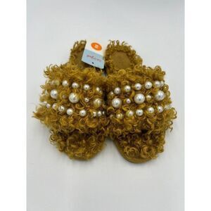 Brand New Cat & Jack Gold/ Adeline Sandals For Girls Size 2‎